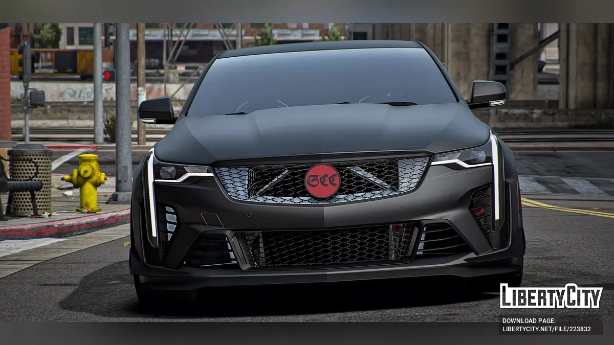 Cadillac CTV4 Blackwing 2022 yang Disetel Khusus / GTA 5