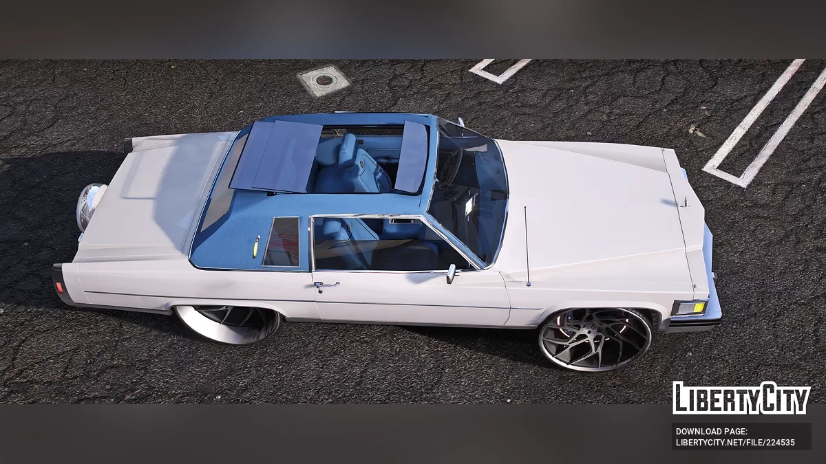 Cadillac DeVille 2d Donk 1977 / GTA 5