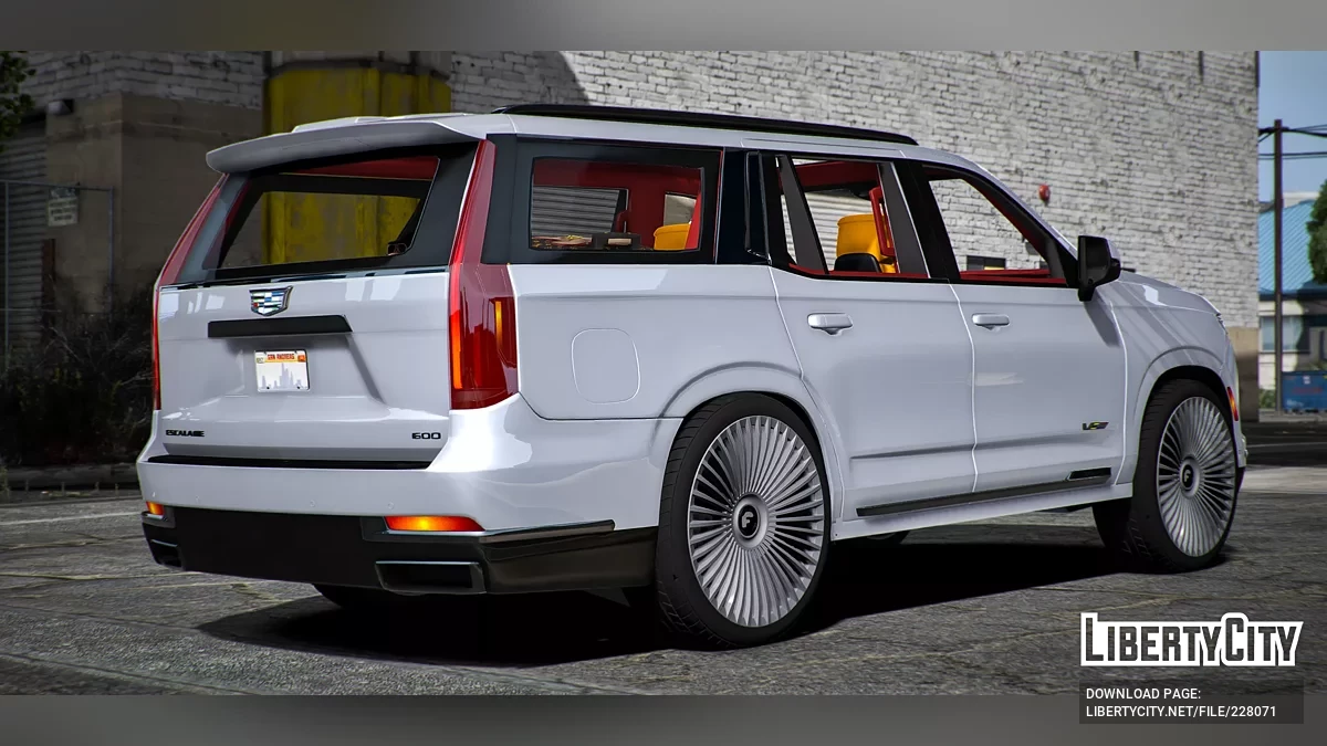 Cadillac Escalade Platinum Donk Style 2025 / GTA 5