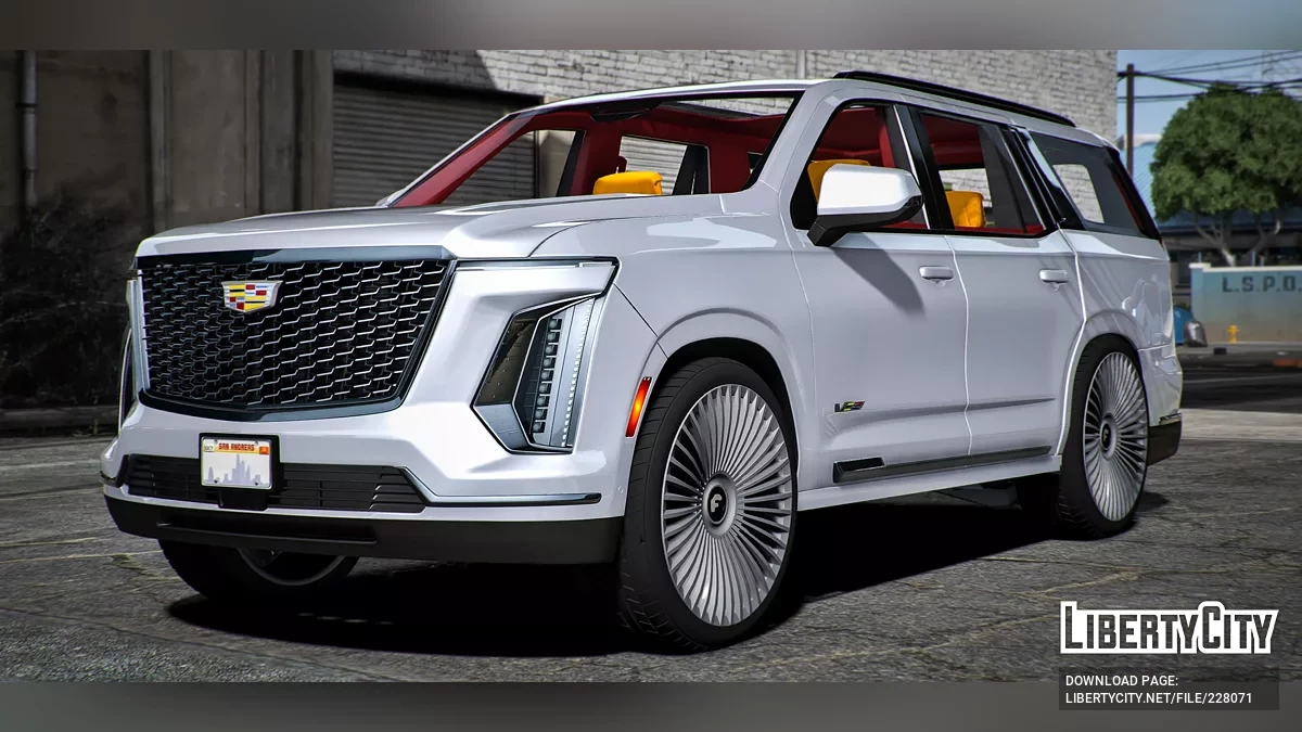 Cadillac Escalade Platinum Donk Style 2025 / GTA 5