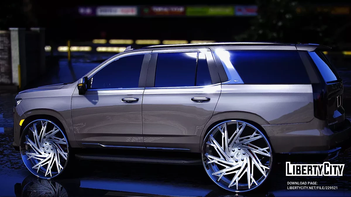 凯迪拉克Escalade 32寸轮毂 / GTA 5