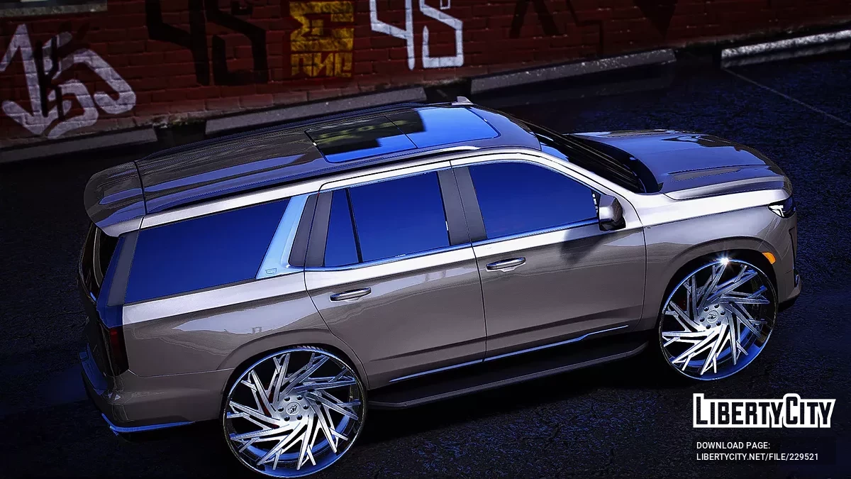 凯迪拉克Escalade 32寸轮毂 / GTA 5