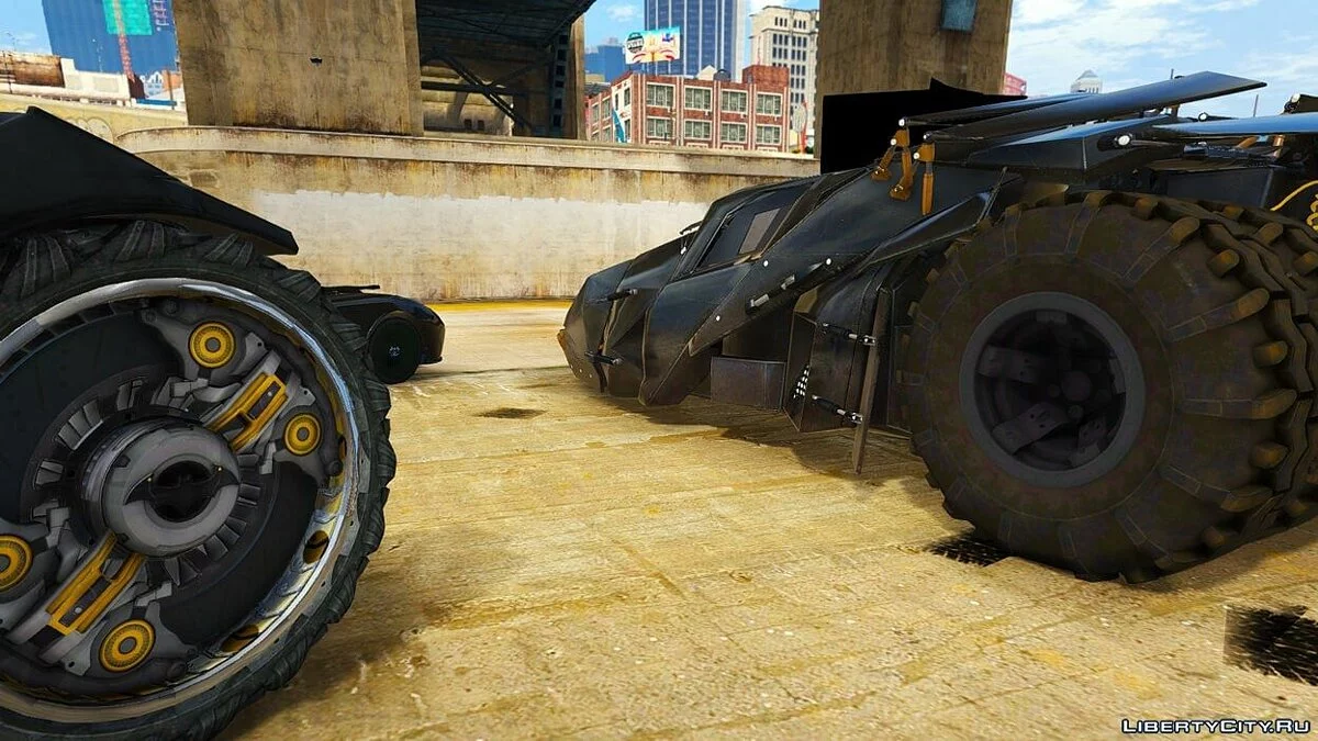 Пакет додатків Транспортних засобів Бетмена (5) v2.2 / GTA 5