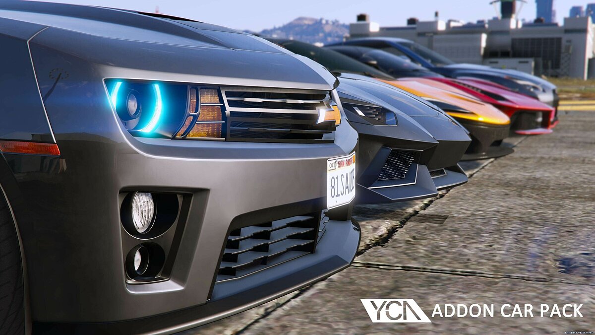 Addon car pack для гта 5 фото 12