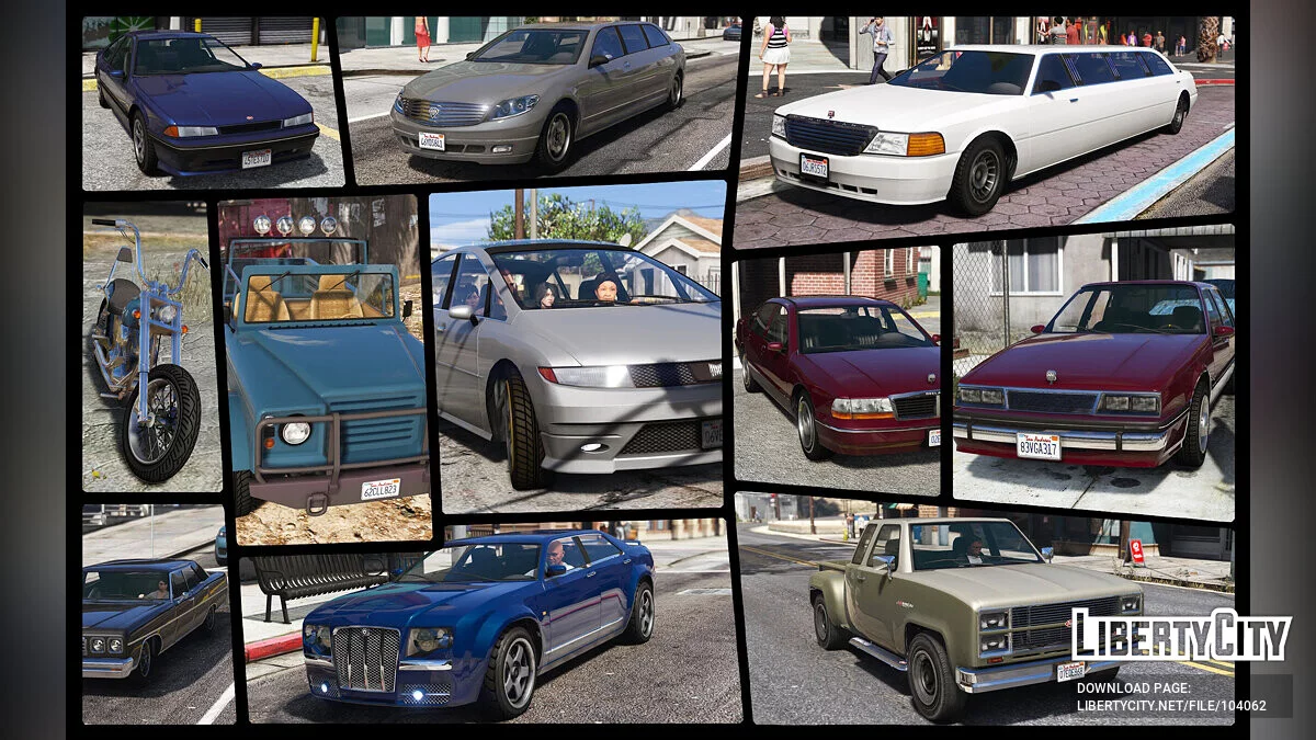 IVPack - سيارات GTA IV في GTA V 1.0.260 / جي تي أي 5