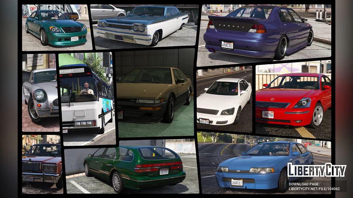 IVPack - سيارات GTA IV في GTA V 1.0.260 / جي تي أي 5