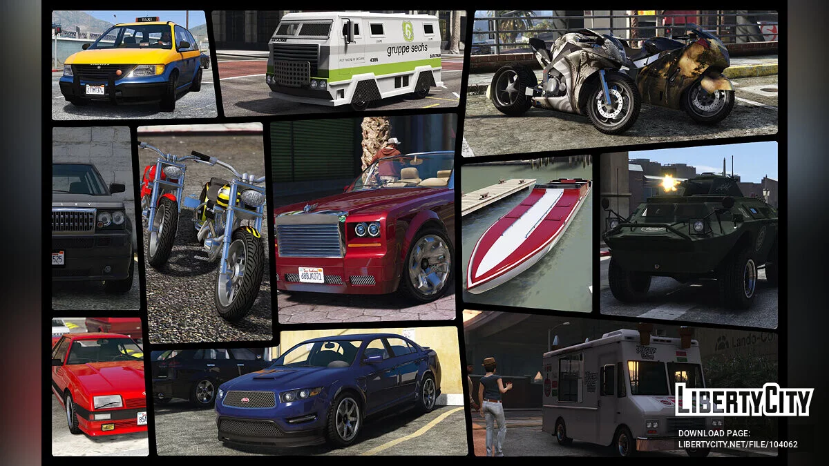 IVPack - سيارات GTA IV في GTA V 1.0.260 / جي تي أي 5