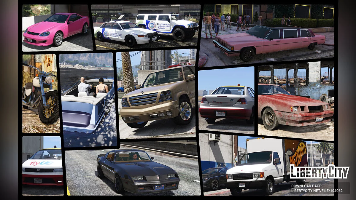 IVPack - سيارات GTA IV في GTA V 1.0.260 / جي تي أي 5
