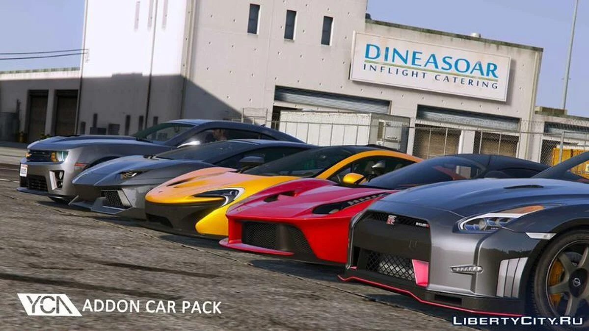 YCA Add-On Cars DLC 1.5 / GTA 5