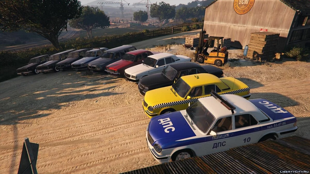 GAZ Volga Pack by AKROM Add-ON 1.0 / GTA 5