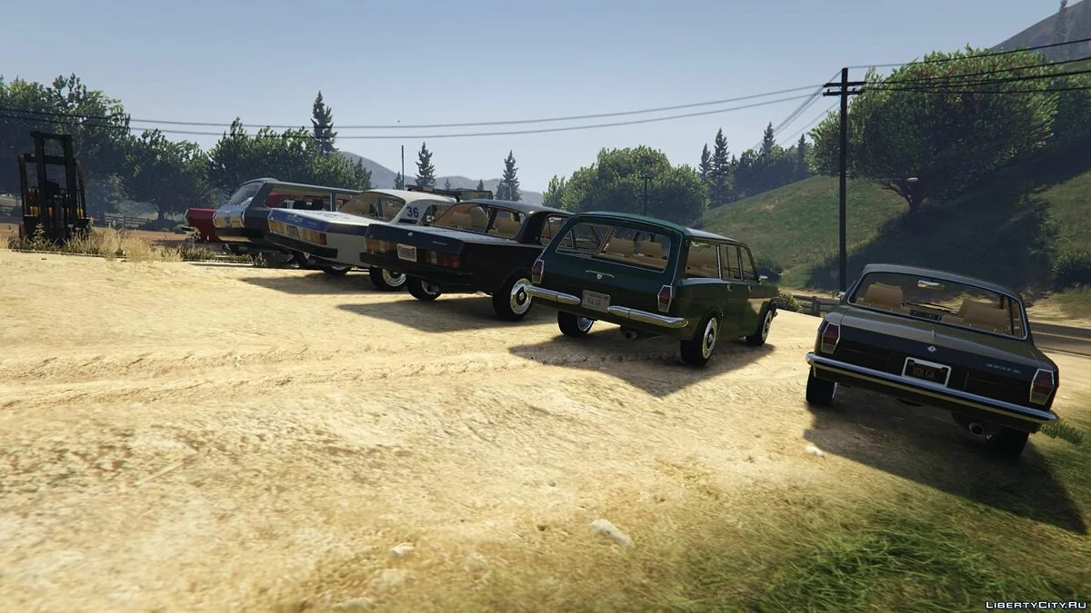 GAZ Volga Pack by AKROM Add-ON 1.0 / GTA 5