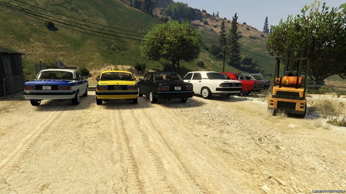 GAZ Volga Pack by AKROM Add-ON 1.0 / GTA 5