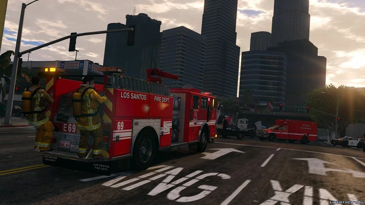 洛圣都消防局车辆包 - 洛圣都消防局车辆合集 / GTA 5