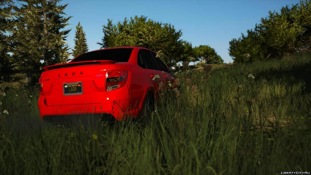 Paket Mobil Lada Granta oleh AKROM / GTA 5