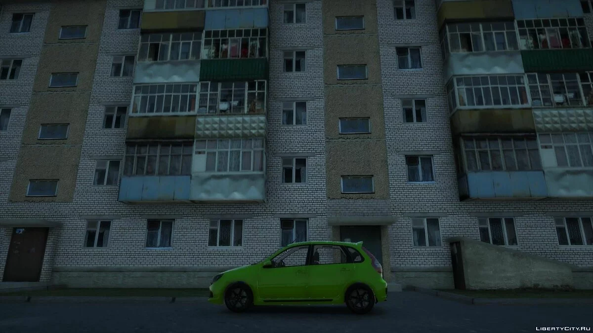 Paket Mobil Lada Granta oleh AKROM / GTA 5