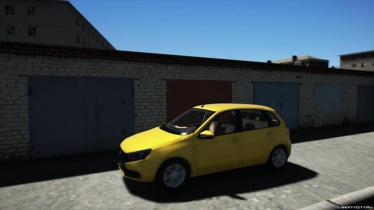 Paket Mobil Lada Granta oleh AKROM / GTA 5