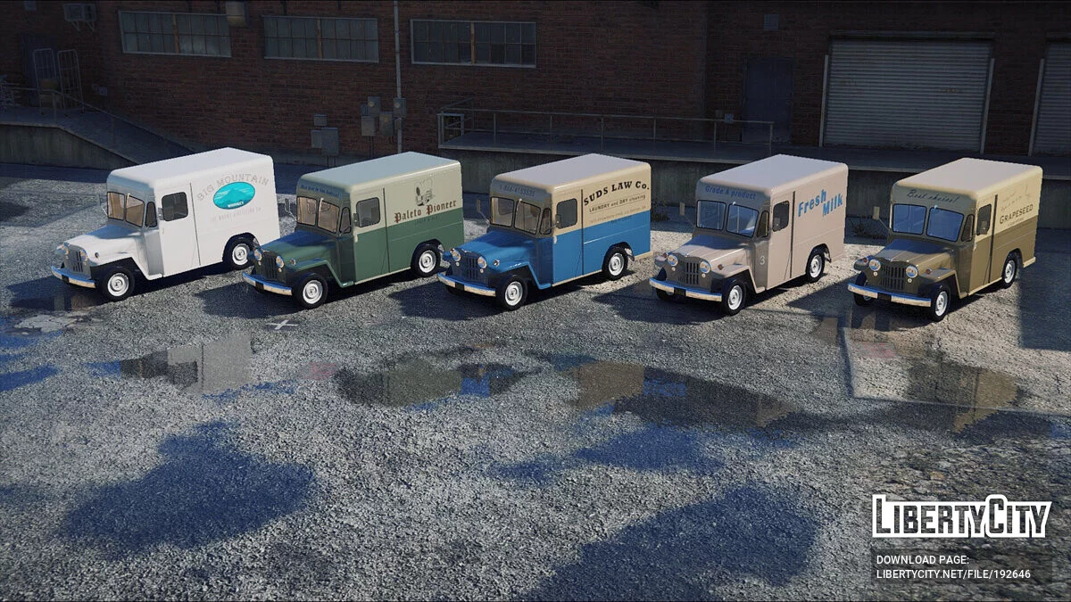 1950s Willys Pack v1.2 / GTA 5