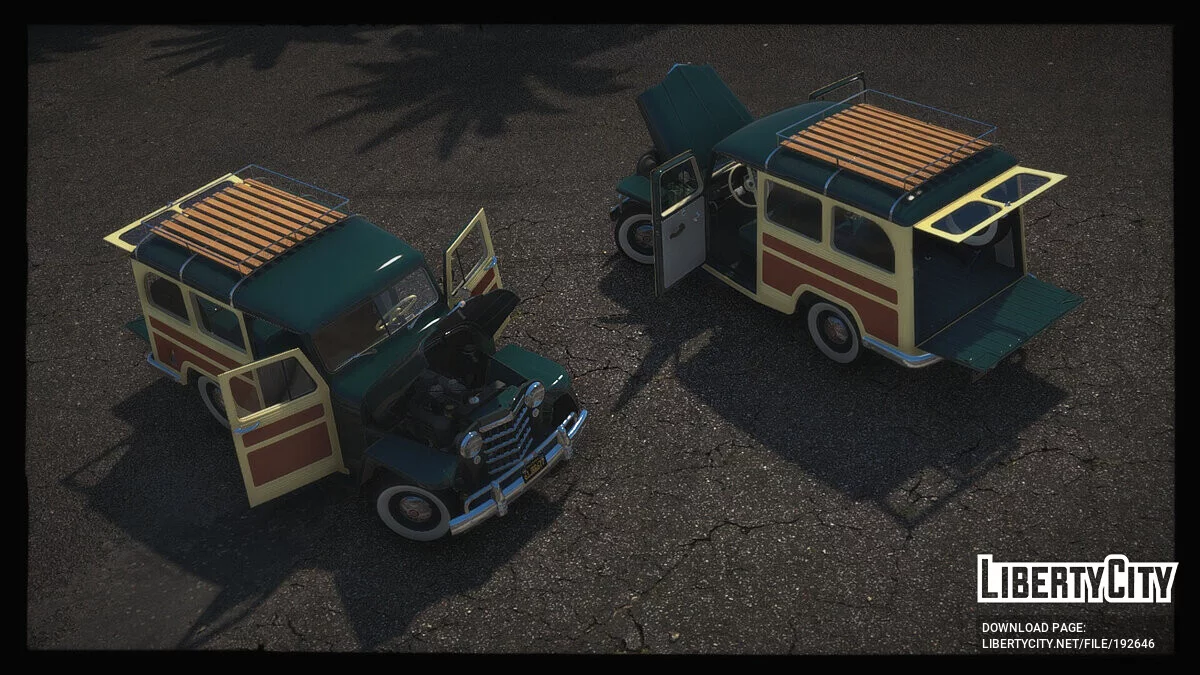 1950s Willys Pack v1.2 / GTA 5