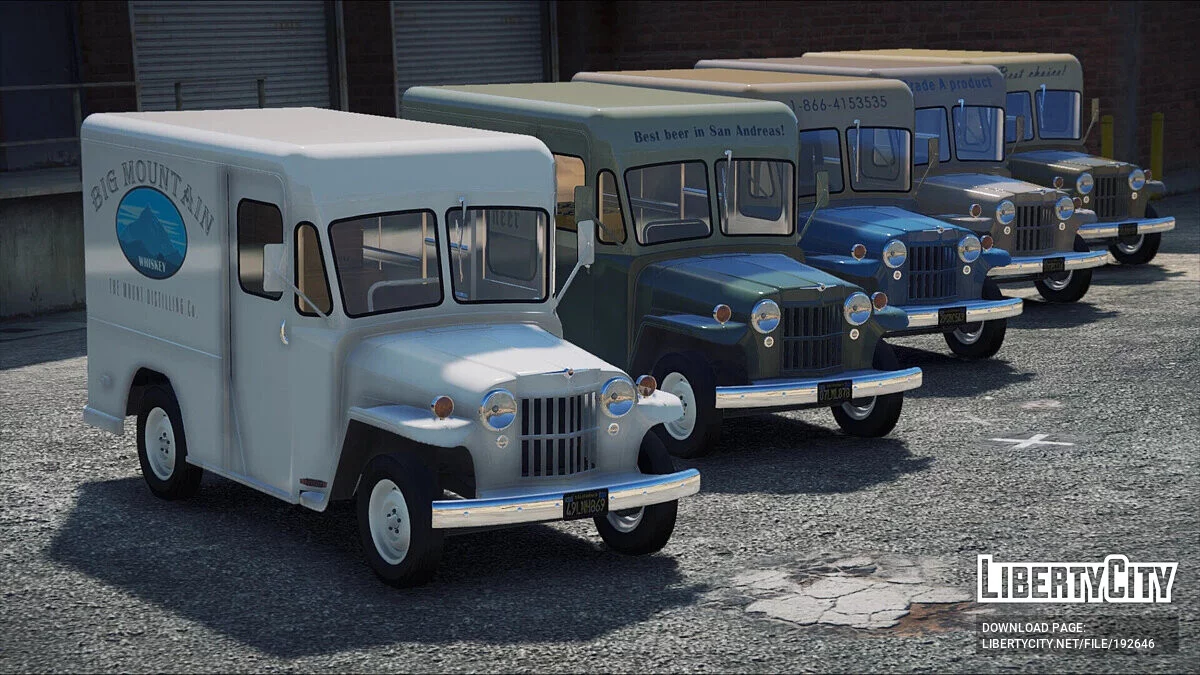 1950s Willys Pack v1.2 / GTA 5