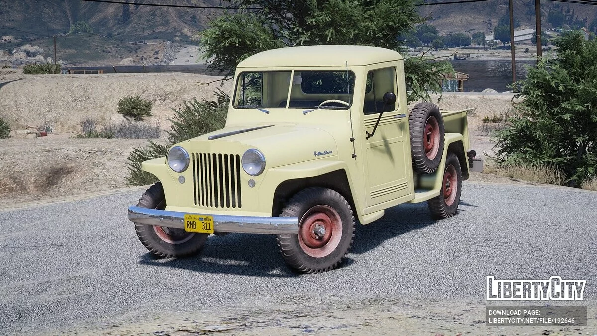 1950s Willys Pack v1.2 / GTA 5