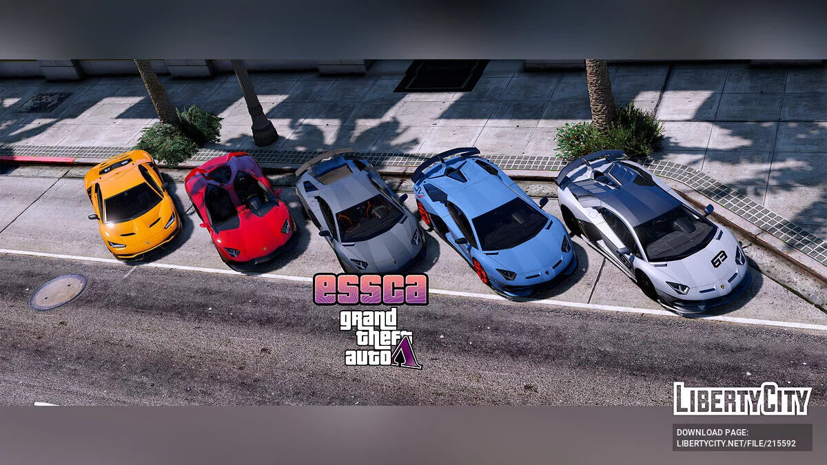 Pacote de carros Lamborghini v1.0 / GTA 5