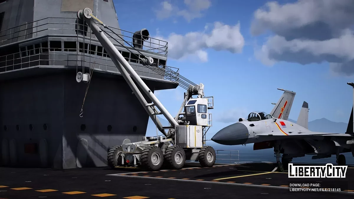 Aircraft Carrier Deskk Vehikle Pask Yudd-He | Board / GTA 5