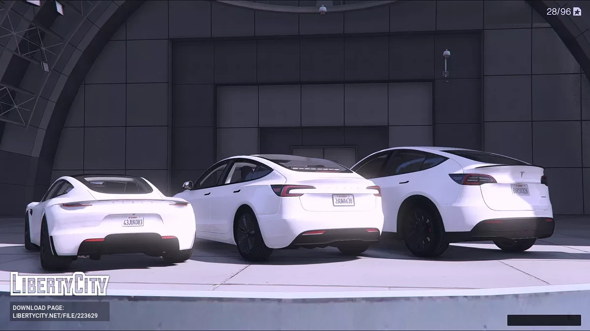 特斯拉汽车包 [ADDON | OIV] / GTA 5