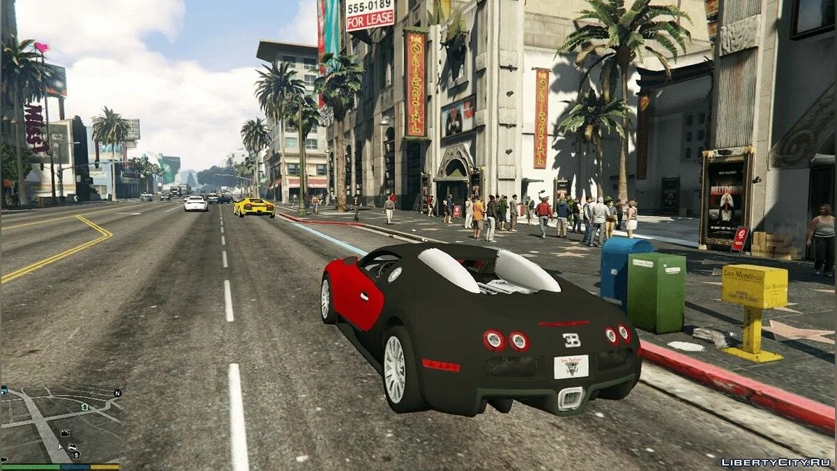 Modern Cars (Bugatti Veyron, Lamborghini Murcielago) v1.1 / GTA 5