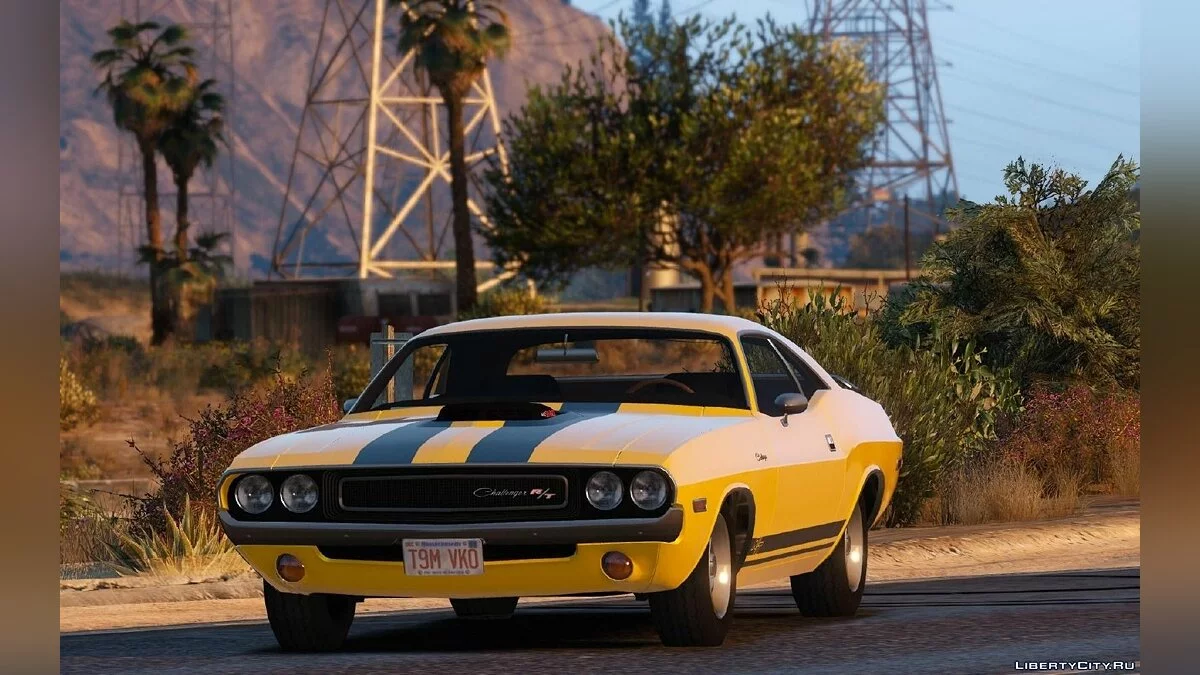 Dodge Challenger RT 440 Six Pack de 1970 / GTA 5
