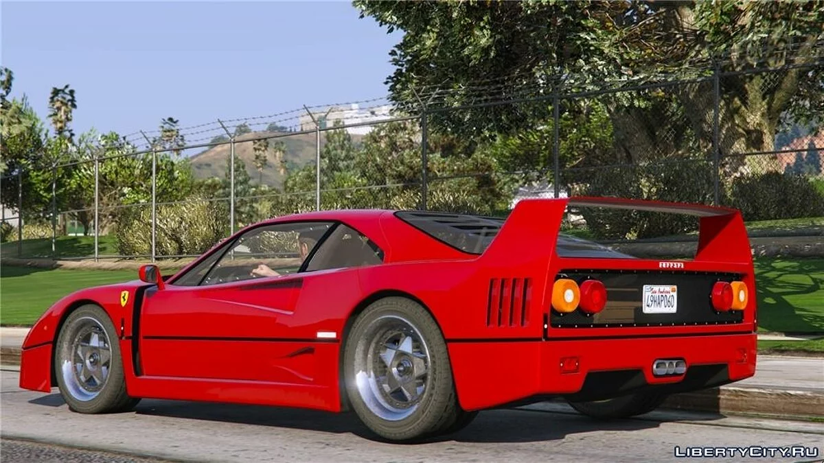 Ferrari F40 para GTA V / GTA 5