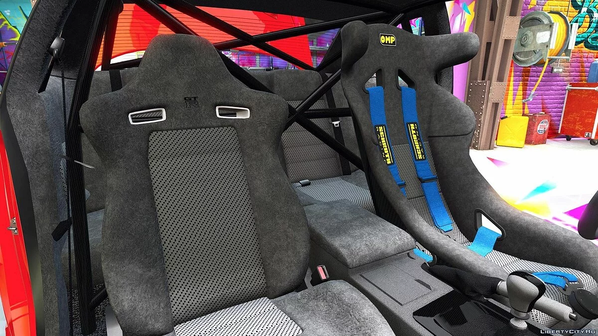 日产天际线GT-R 34 2002 [附加/替换/动画 | 模板] 1.0 / GTA 5