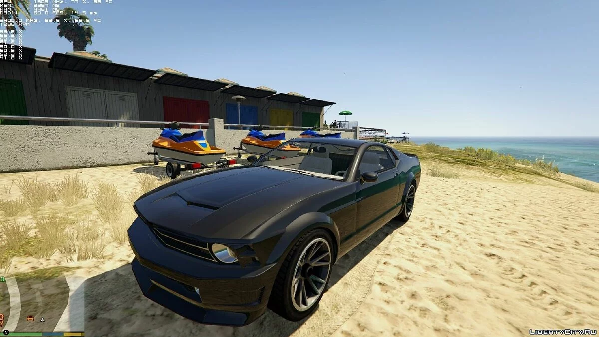Retextured interior: HD Dominator & others / GTA 5
