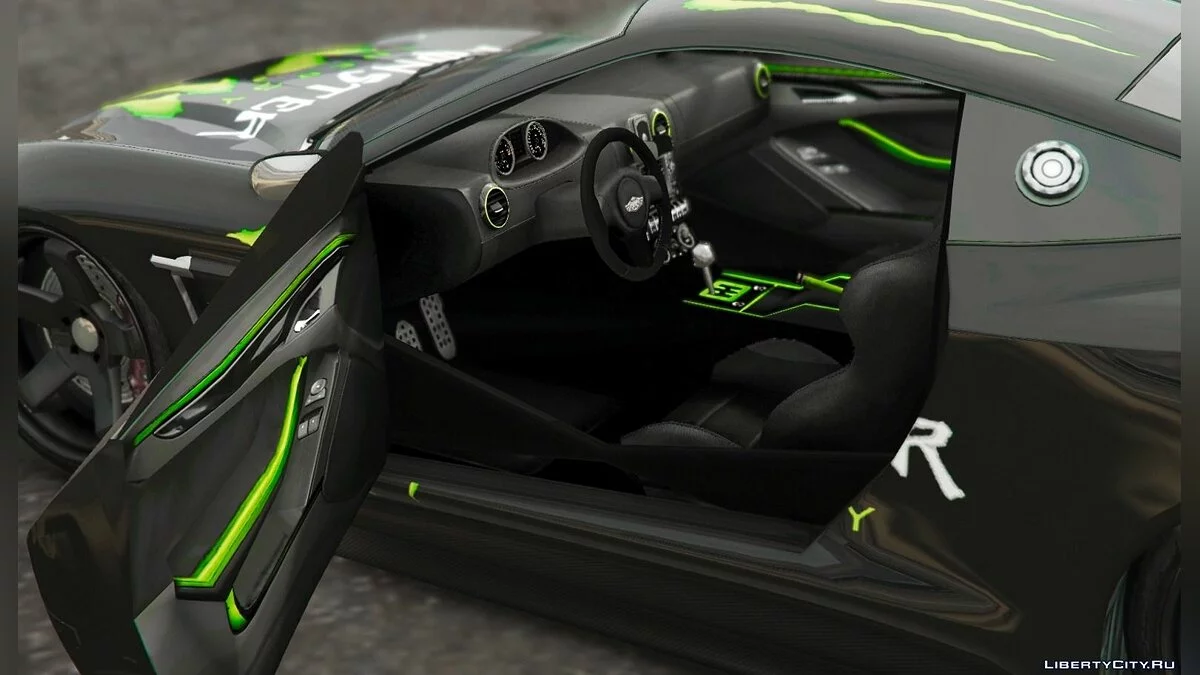 Monster Energy Textur Skin & Innenraum - Massacro / GTA 5