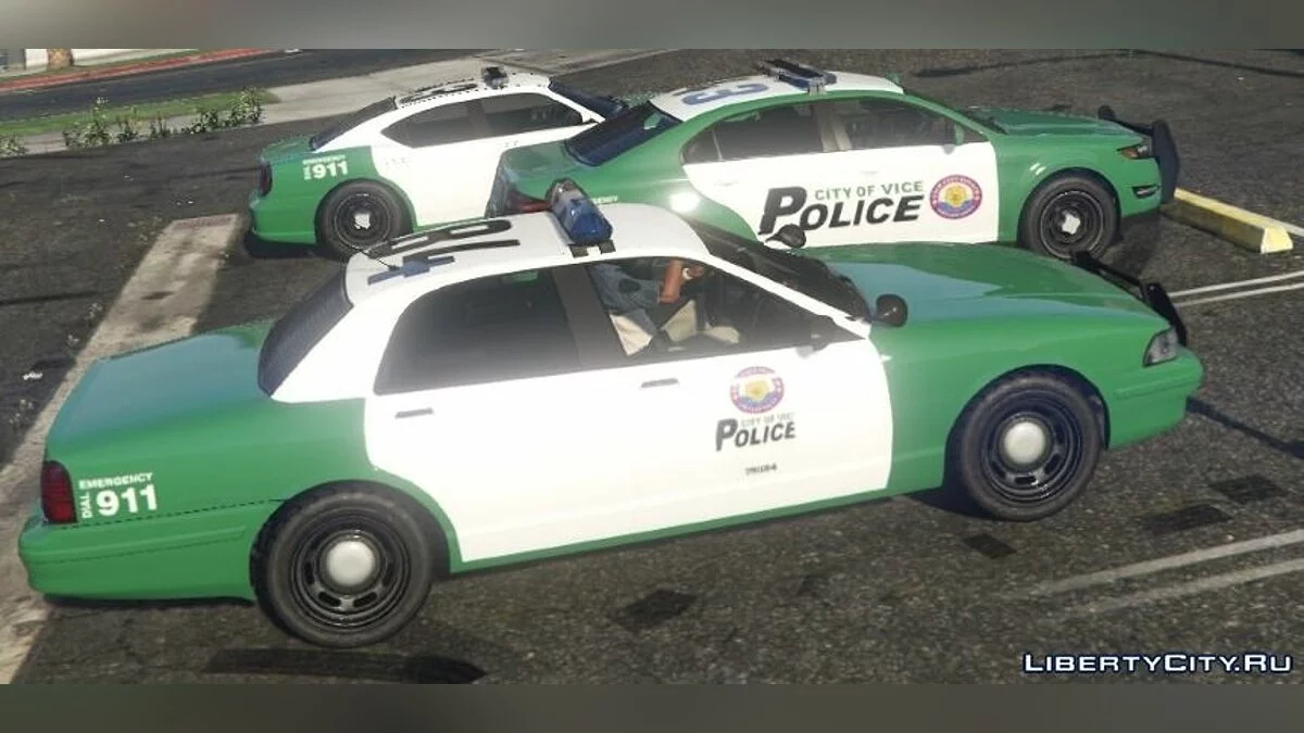 Поліцейські автомобілі Vice City / GTA 5
