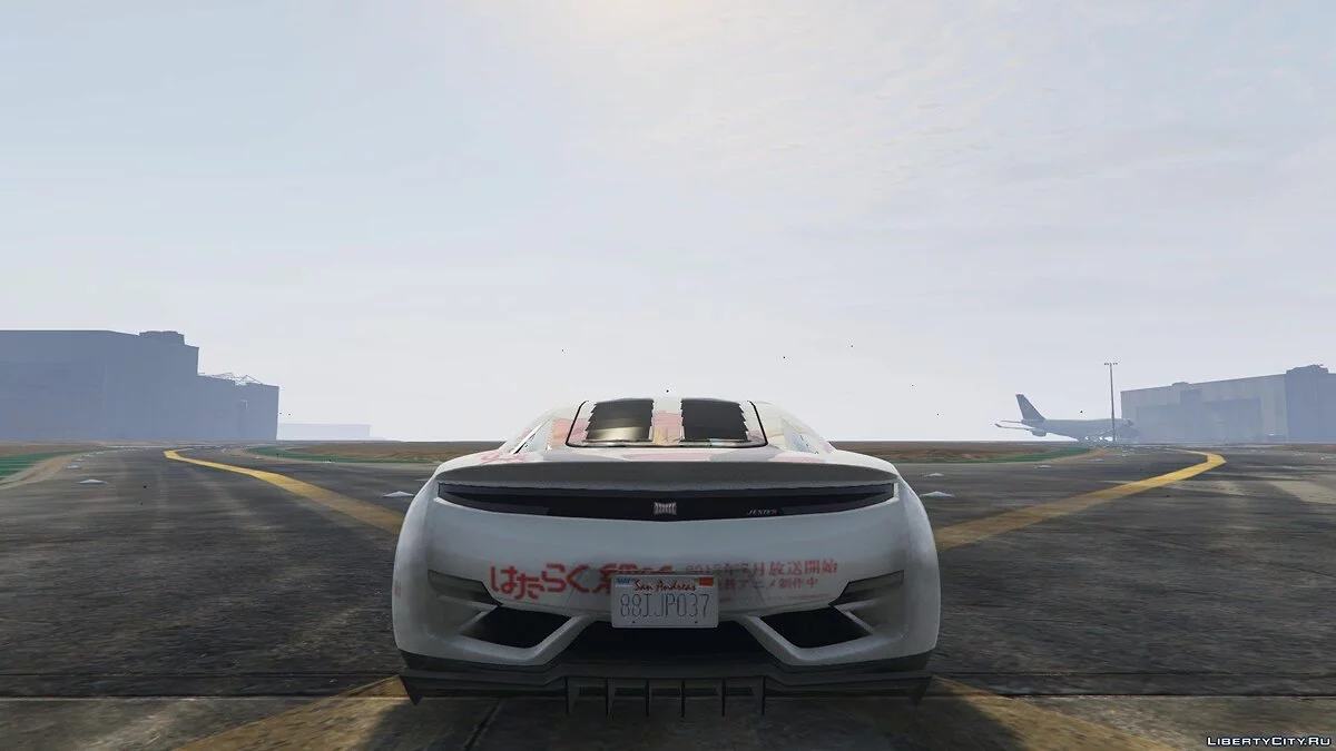 HATARAKU SAIBOU Itasha for jester2 1.0 / GTA 5