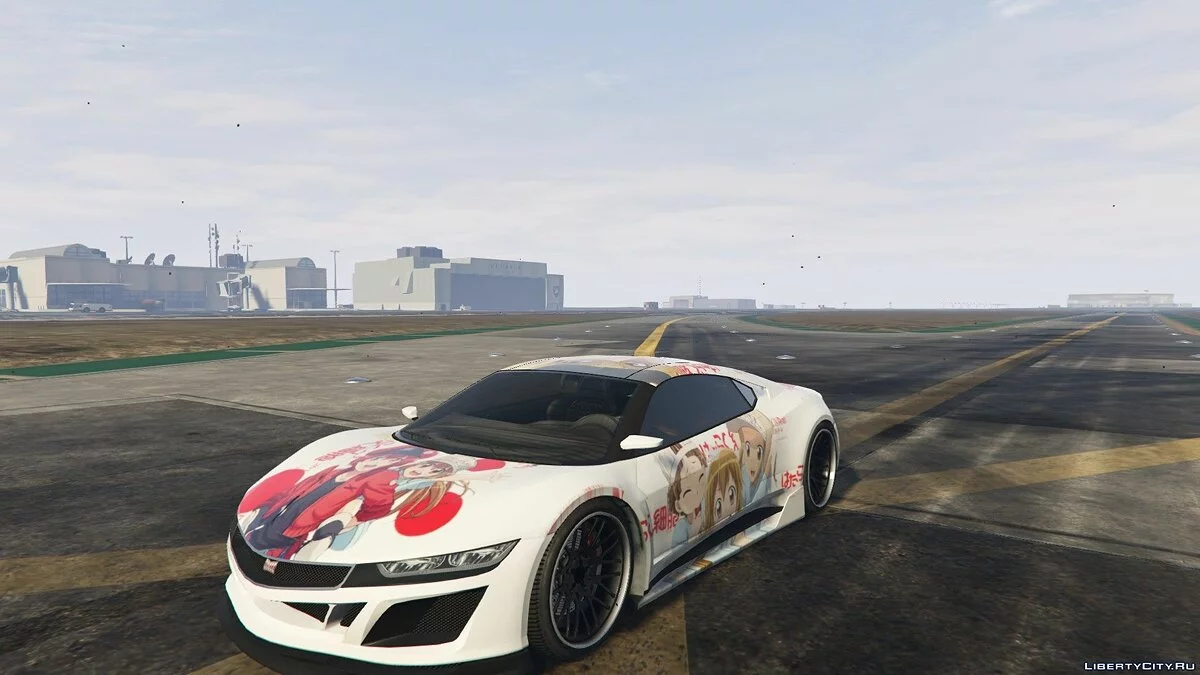 HATARAKU SAIBOU Itasha for jester2 1.0 / GTA 5