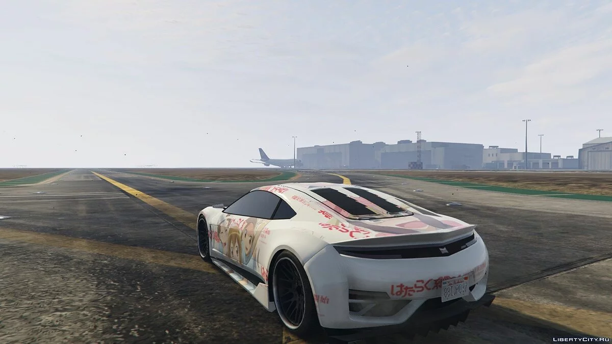 HATARAKU SAIBOU Itasha for jester2 1.0 / GTA 5