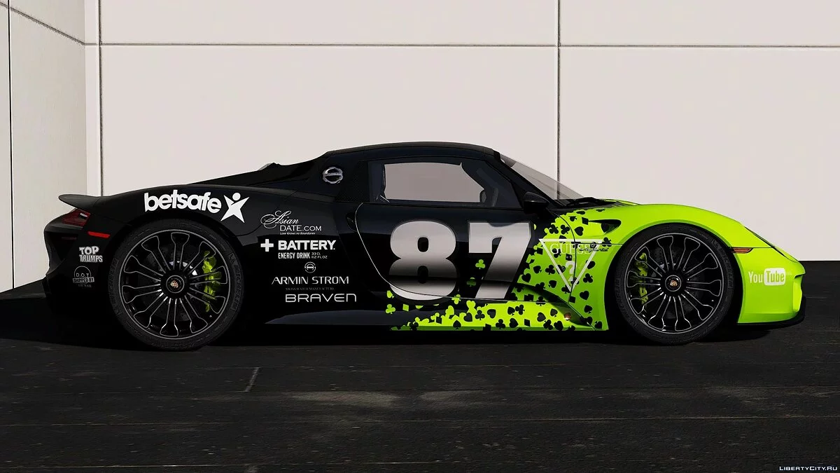 Porsche 918 Spyder 2015 / GTA 5