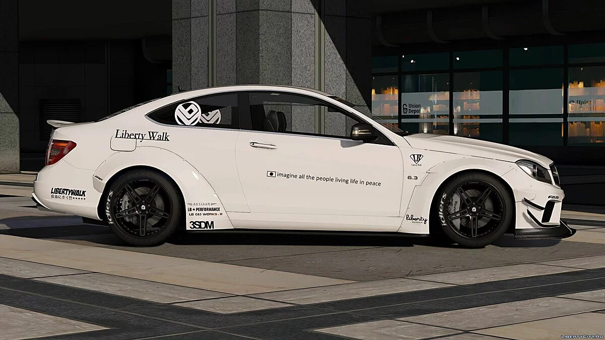 2012 Mercedes-Benz C63 AMG / GTA 5