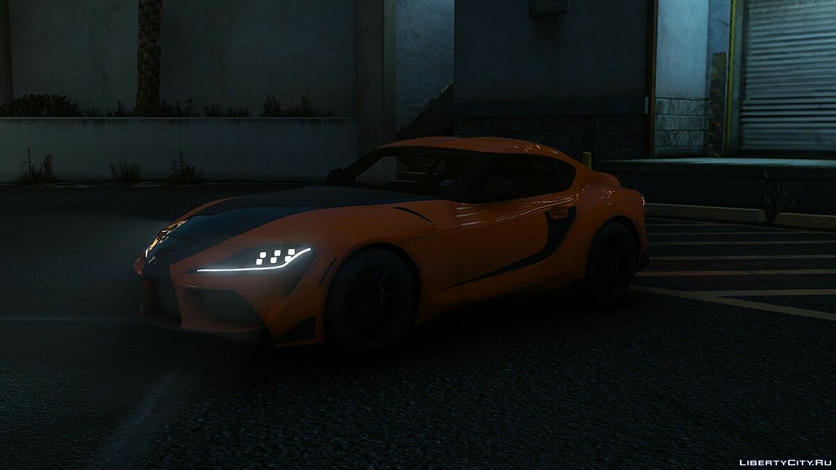 Toyota supra a90 gta 5 фото 81