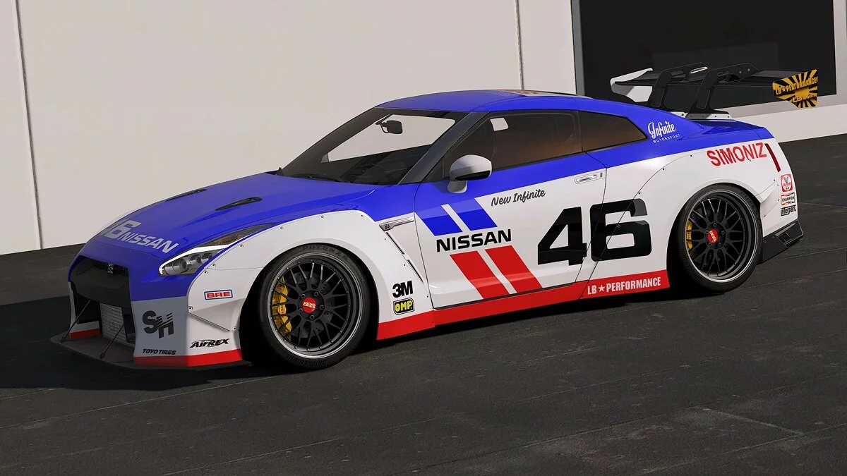 Livery DATSUN BRE Liberty Walk 2017 Nissan GTR / GTA 5