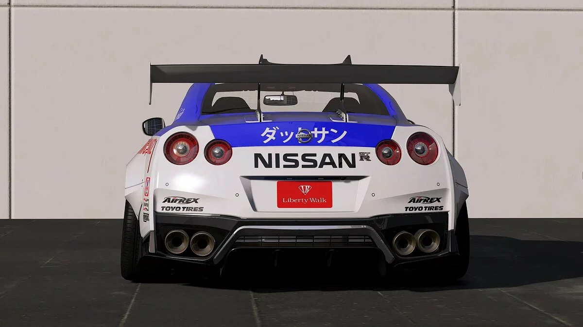 Livery DATSUN BRE Liberty Walk 2017 Nissan GTR / GTA 5