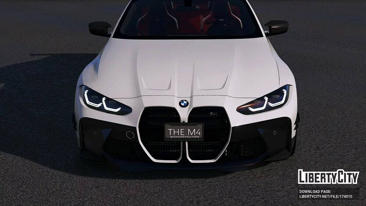 Pièces de performance M de la BMW M4 Competition 2021 / GTA 5