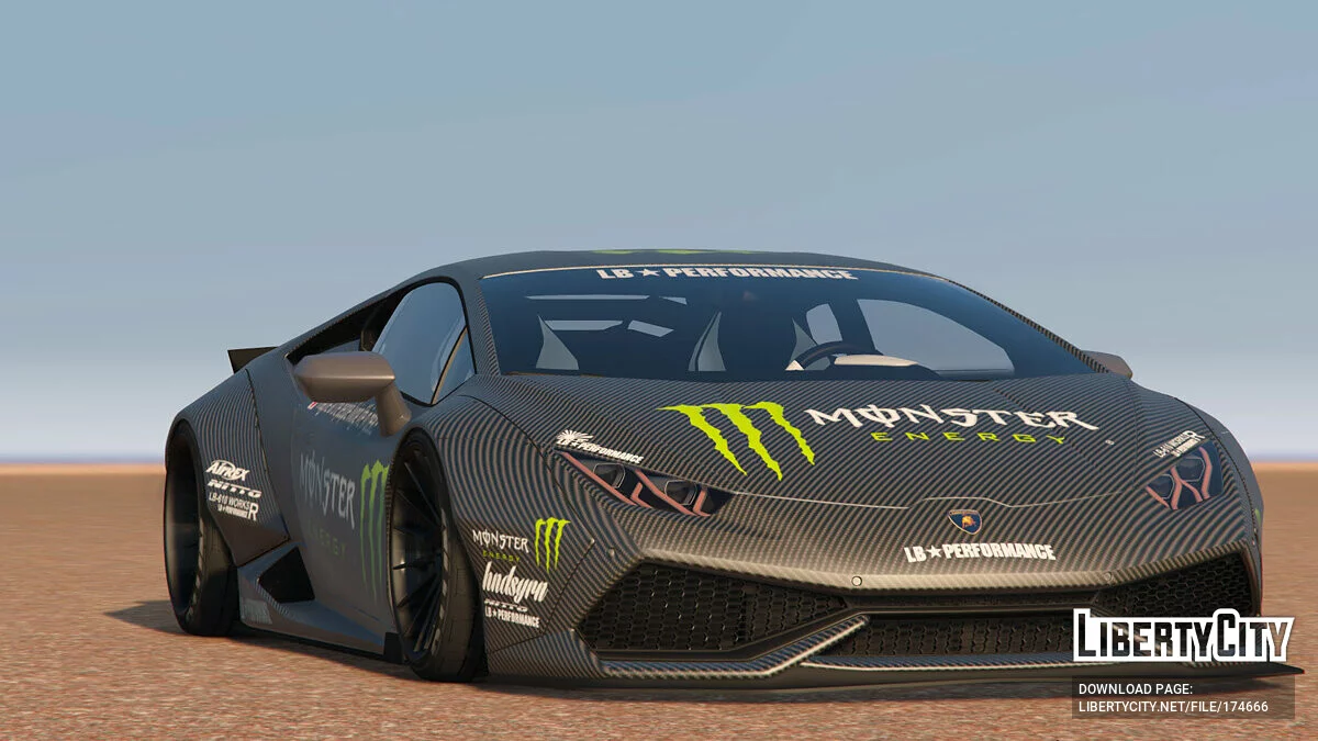 Lamborghini Huracan LP610-4 Liberty Walk / GTA 5