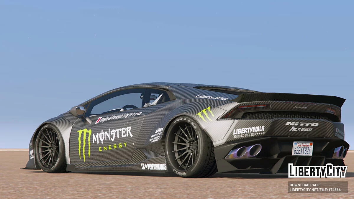 Lamborghini Huracan LP610-4 Liberty Walk / GTA 5