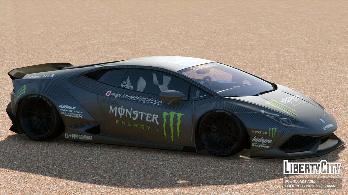 Lamborghini Huracan LP610-4 Liberty Walk / GTA 5