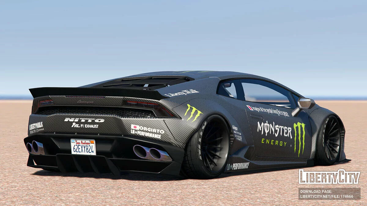 Lamborghini Huracan LP610-4 Liberty Walk / GTA 5