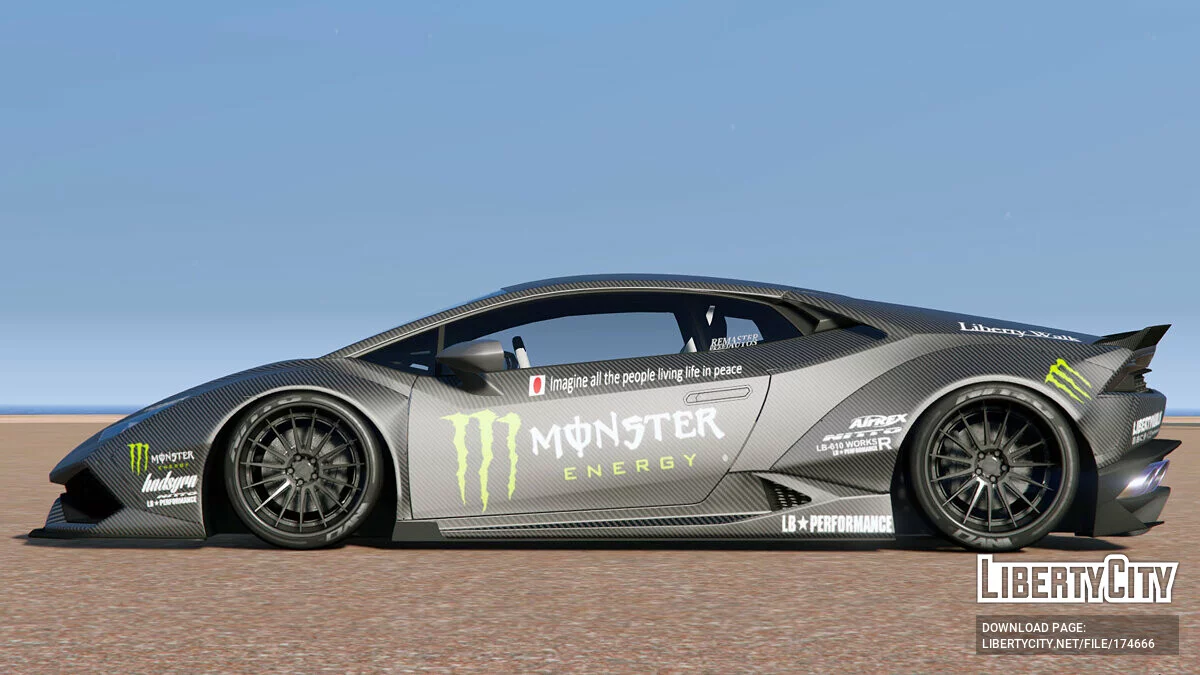 Lamborghini Huracan LP610-4 Liberty Walk / GTA 5
