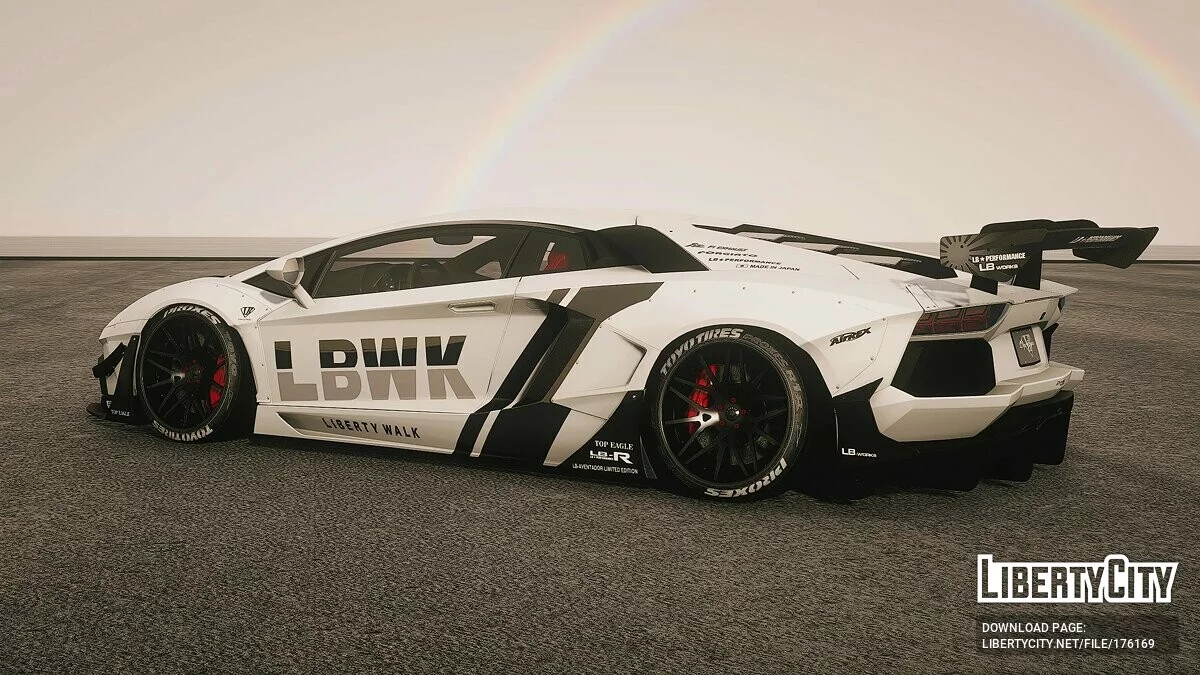 Lamborghini Aventador LP700-4 LibertyWalk / جي تي أي 5