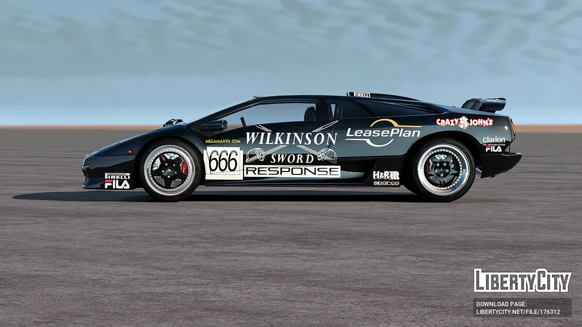 Lamborghini Diablo SV 1995-2001 / GTA 5